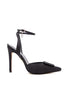 Zapatilla Negra Ankle Strap 334601